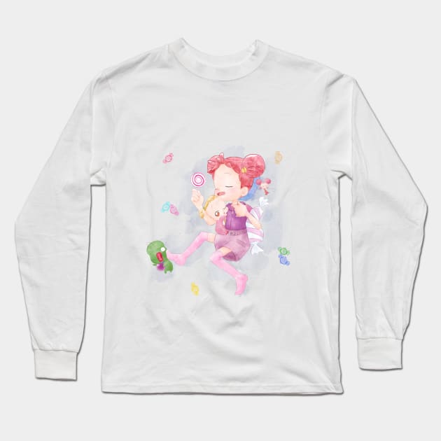 Sweet Dreams Long Sleeve T-Shirt by Sora_no_Hikari